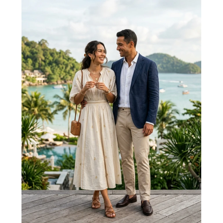 Gemma Deeks Style Guide: Smart Casual Anniversary in Thailand Summer 2026