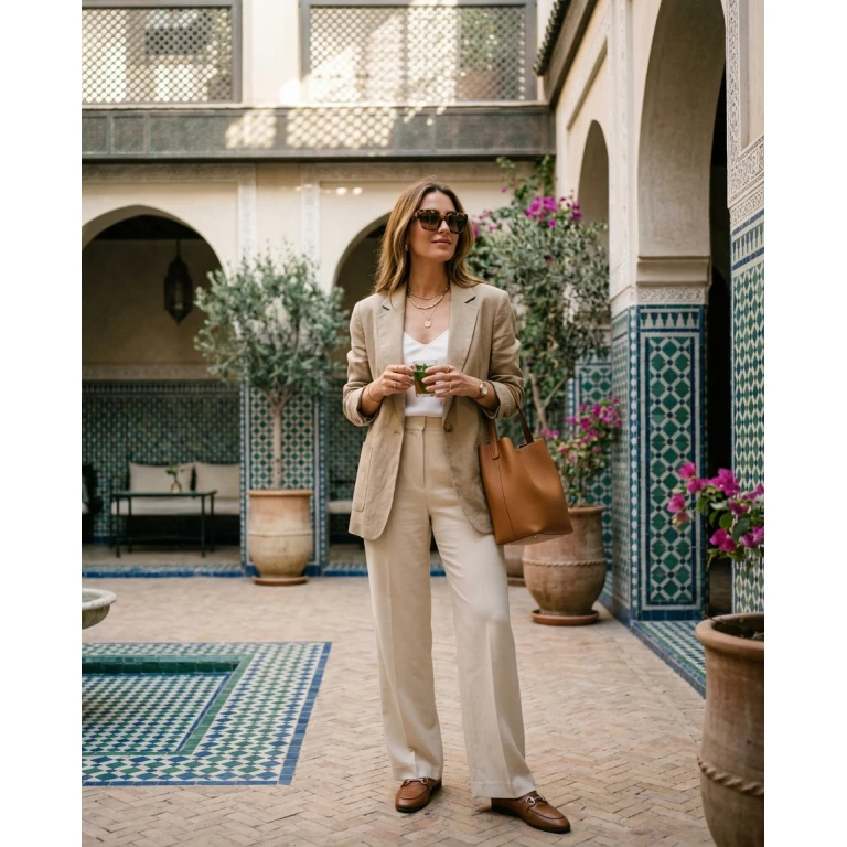 Gemma Deeks Style Guide: Smart Casual Birthday in Marrakech Summer 2026