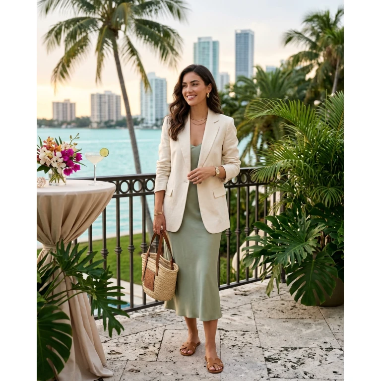 Gemma Deeks Style Guide: Smart Casual Birthday in Miami Summer 2026