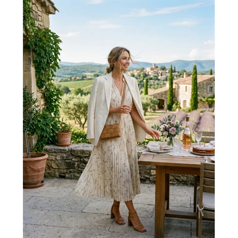 Gemma Deeks Style Guide: Smart Casual Birthday in Provence France Summer 2026