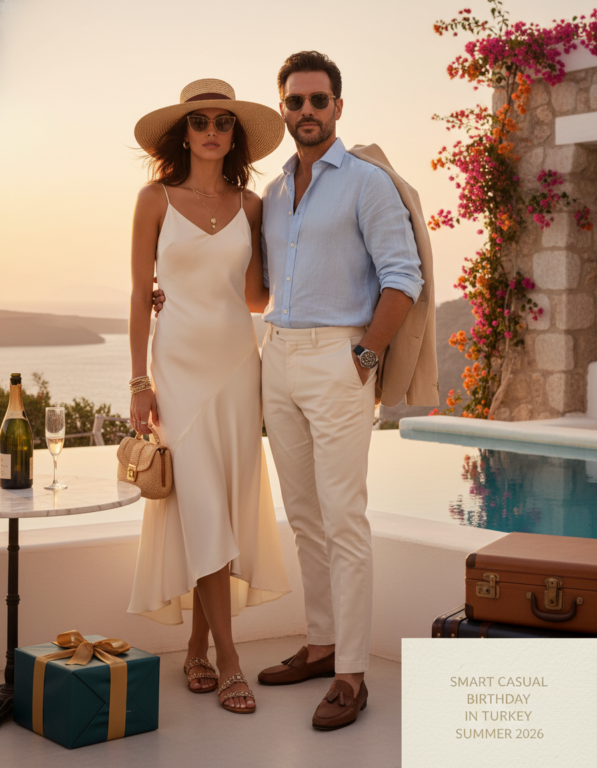 Gemma Deeks Style Guide: Smart Casual Birthday in Turkey Summer 2026