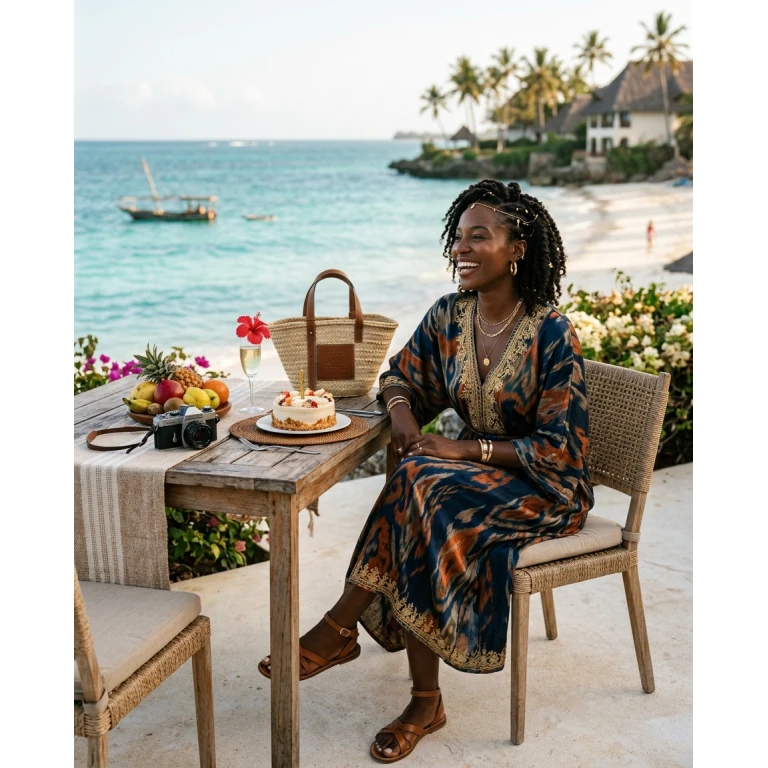 Gemma Deeks Style Guide: Smart Casual Birthday in Zanzibar Summer 2026