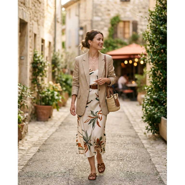 Gemma Deeks Style Guide: Smart Casual Date night in France Summer 2026