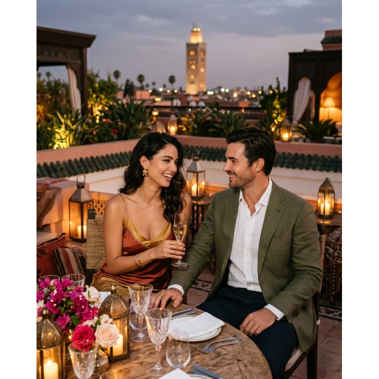 Gemma Deeks Style Guide: Smart Casual Date night in Marrakech Summer 2026