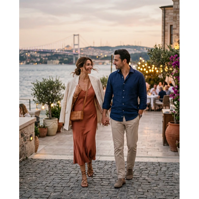 Gemma Deeks Style Guide: Smart Casual Date night in Turkey Summer 2026