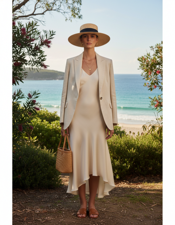 Gemma Deeks Style Guide: Smart Casual Designer Summer Dresses in Australia Summer 2026