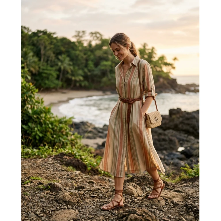 Gemma Deeks Style Guide: Smart Casual Designer Summer Dresses in Costa Rica Summer 2026
