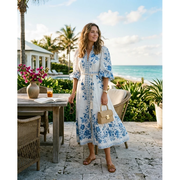 Gemma Deeks Style Guide: Smart Casual Designer Summer Dresses in Florida Summer 2026