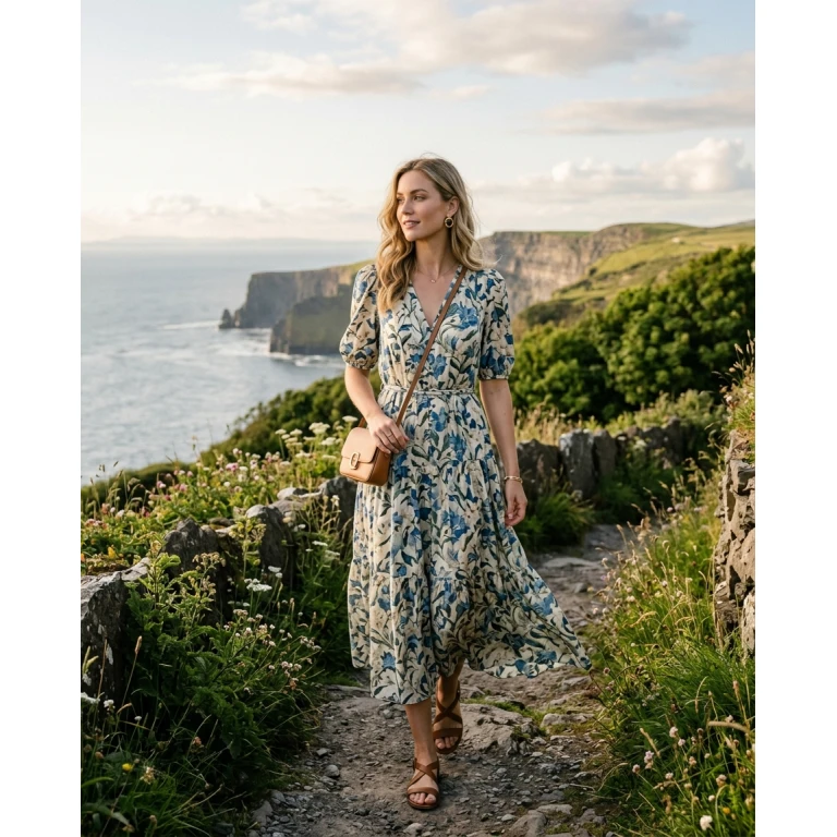 Gemma Deeks Style Guide: Smart Casual Designer Summer Dresses in Ireland Summer 2026
