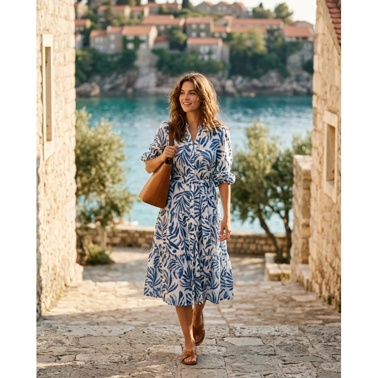 Gemma Deeks Style Guide: Smart Casual Designer Summer Dresses in Montenegro Summer 2026