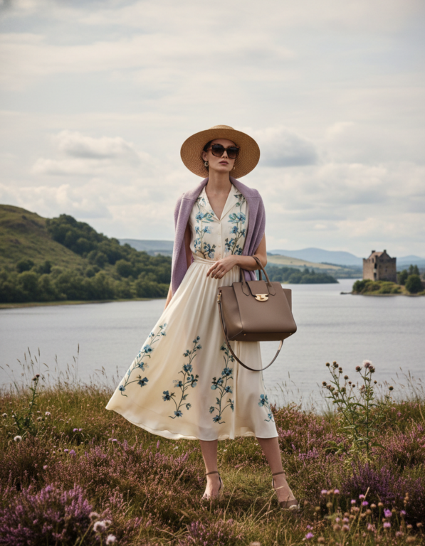 Gemma Deeks Style Guide: Smart Casual Designer Summer Dresses in Scotland Summer 2026