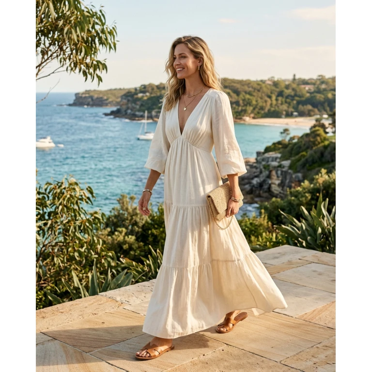 Gemma Deeks Style Guide: Smart Casual gala gown in Australia Summer 2026