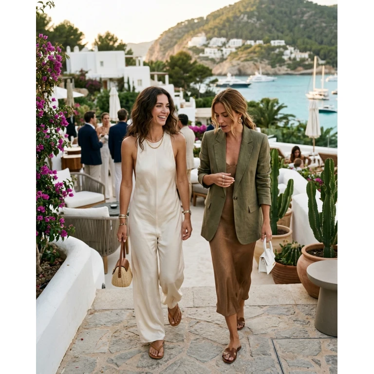 Gemma Deeks Style Guide: Smart Casual Holiday parties in Ibiza Summer 2026