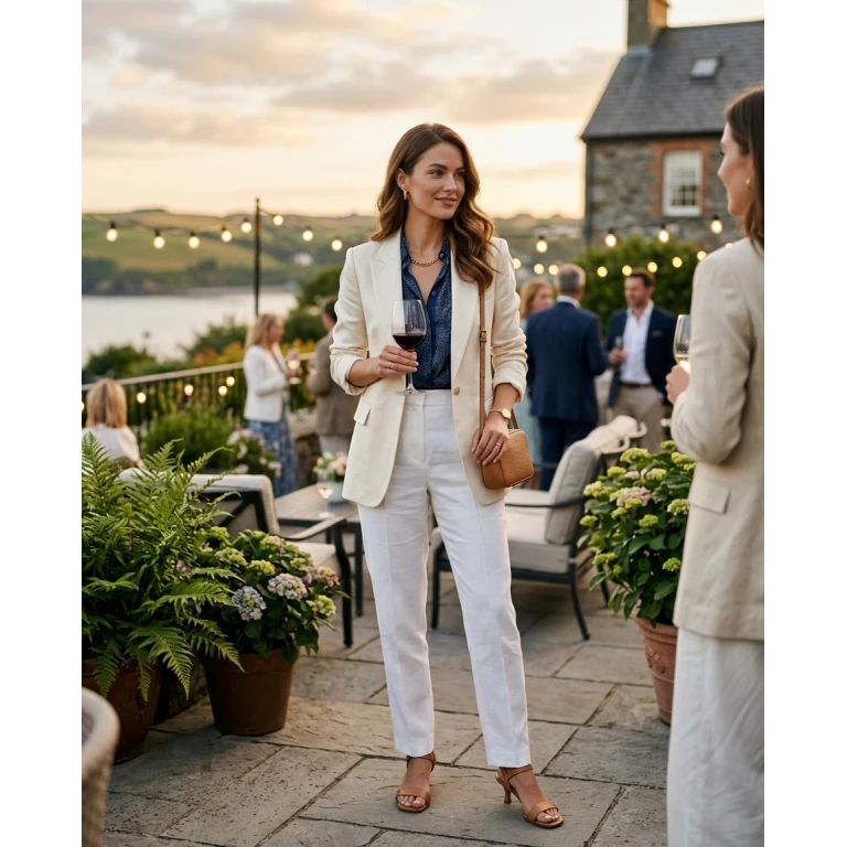 Gemma Deeks Style Guide: Smart Casual Holiday parties in Ireland Summer 2026