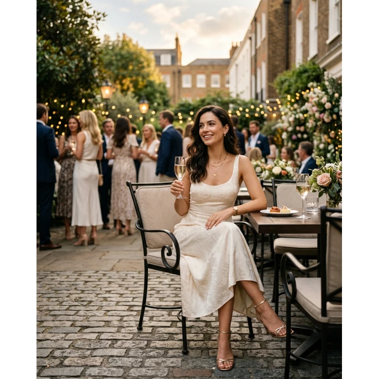 Gemma Deeks Style Guide: Smart Casual Holiday parties in London Summer 2026