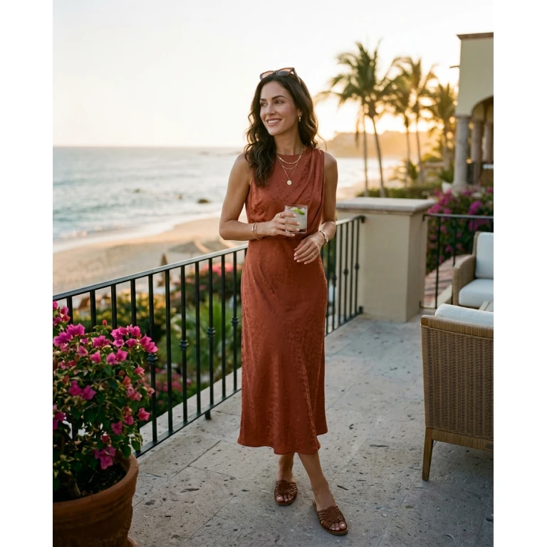 Gemma Deeks Style Guide: Smart Casual Holiday parties in Mexico Summer 2026