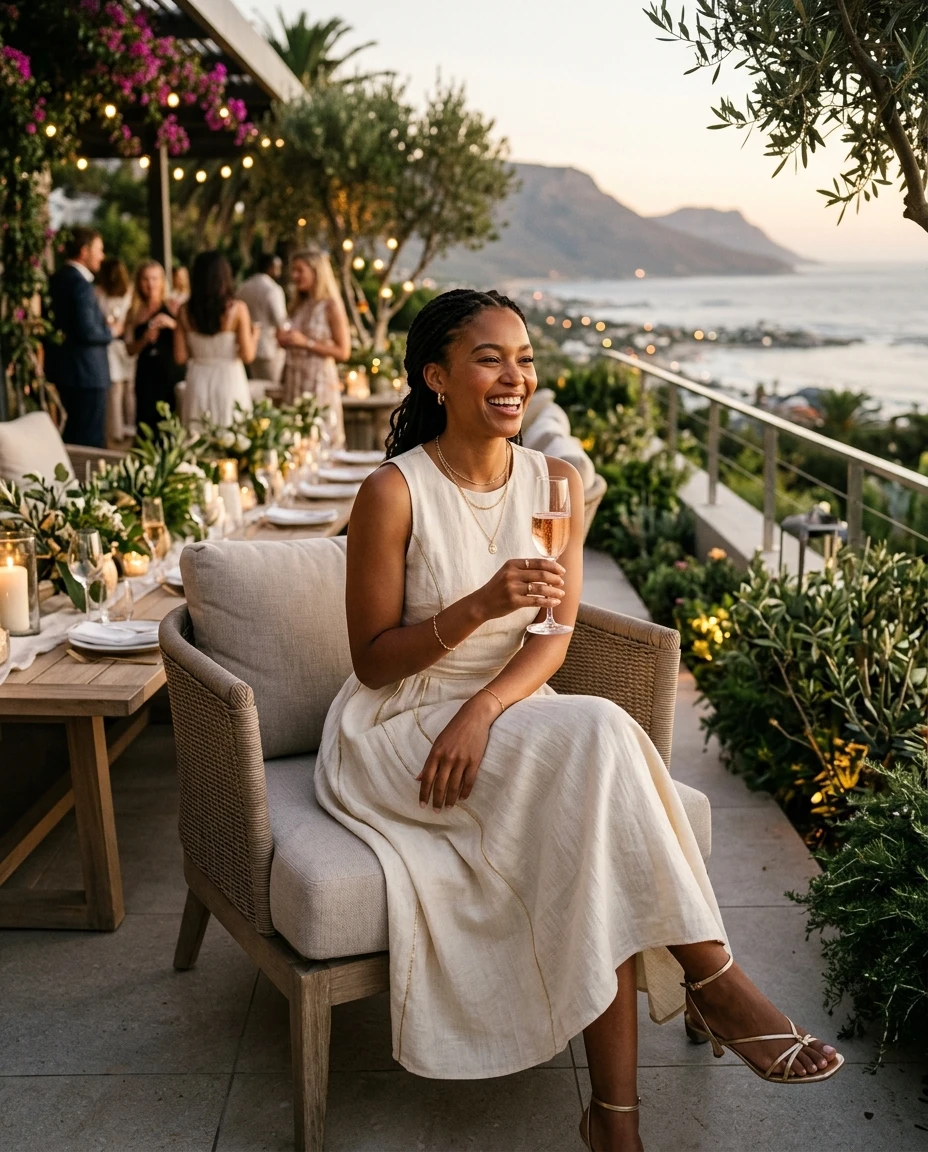 Gemma Deeks Style Guide: Smart Casual Holiday parties in South Africa Summer 2026