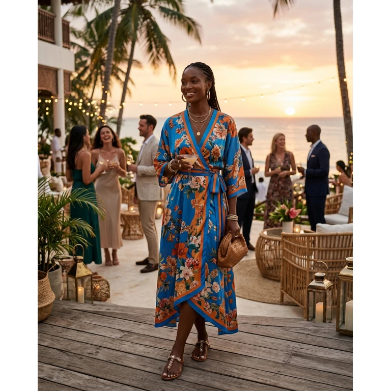 Gemma Deeks Style Guide: Smart Casual Holiday parties in Zanzibar Summer 2026