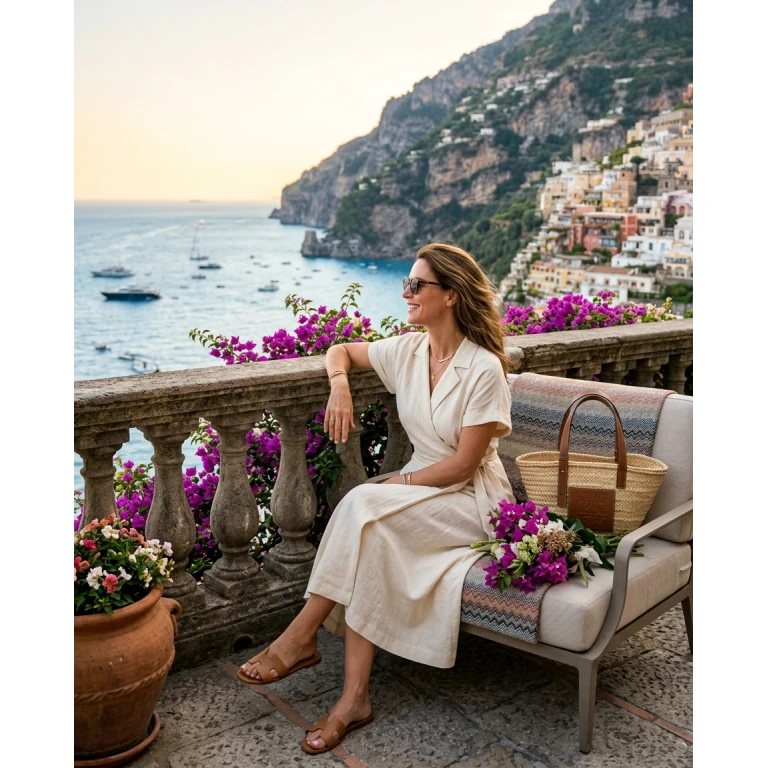 Gemma Deeks Style Guide: Smart Casual Mother’s Day in Amalfi Coast Summer 2026