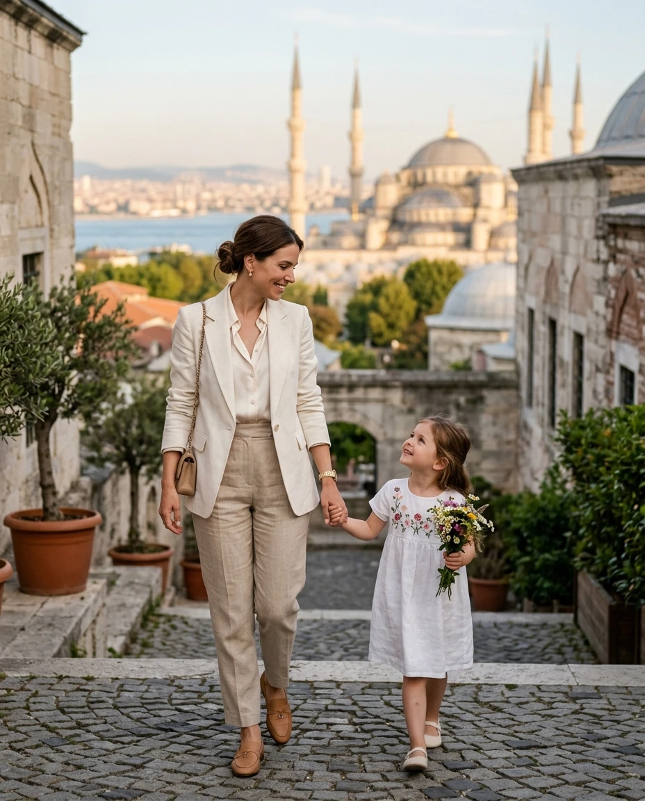Gemma Deeks Style Guide: Smart Casual Mother’s Day in Istanbul Summer 2026