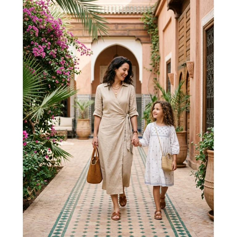 Gemma Deeks Style Guide: Smart Casual Mother’s Day in Moroco Summer 2026