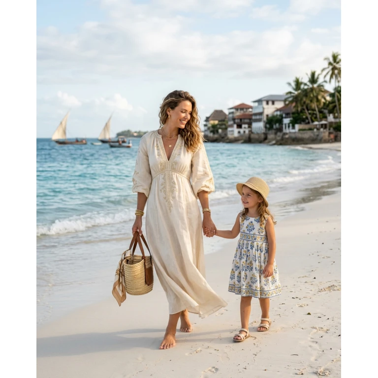 Gemma Deeks Style Guide: Smart Casual Mother’s Day in Zanzibar Summer 2026