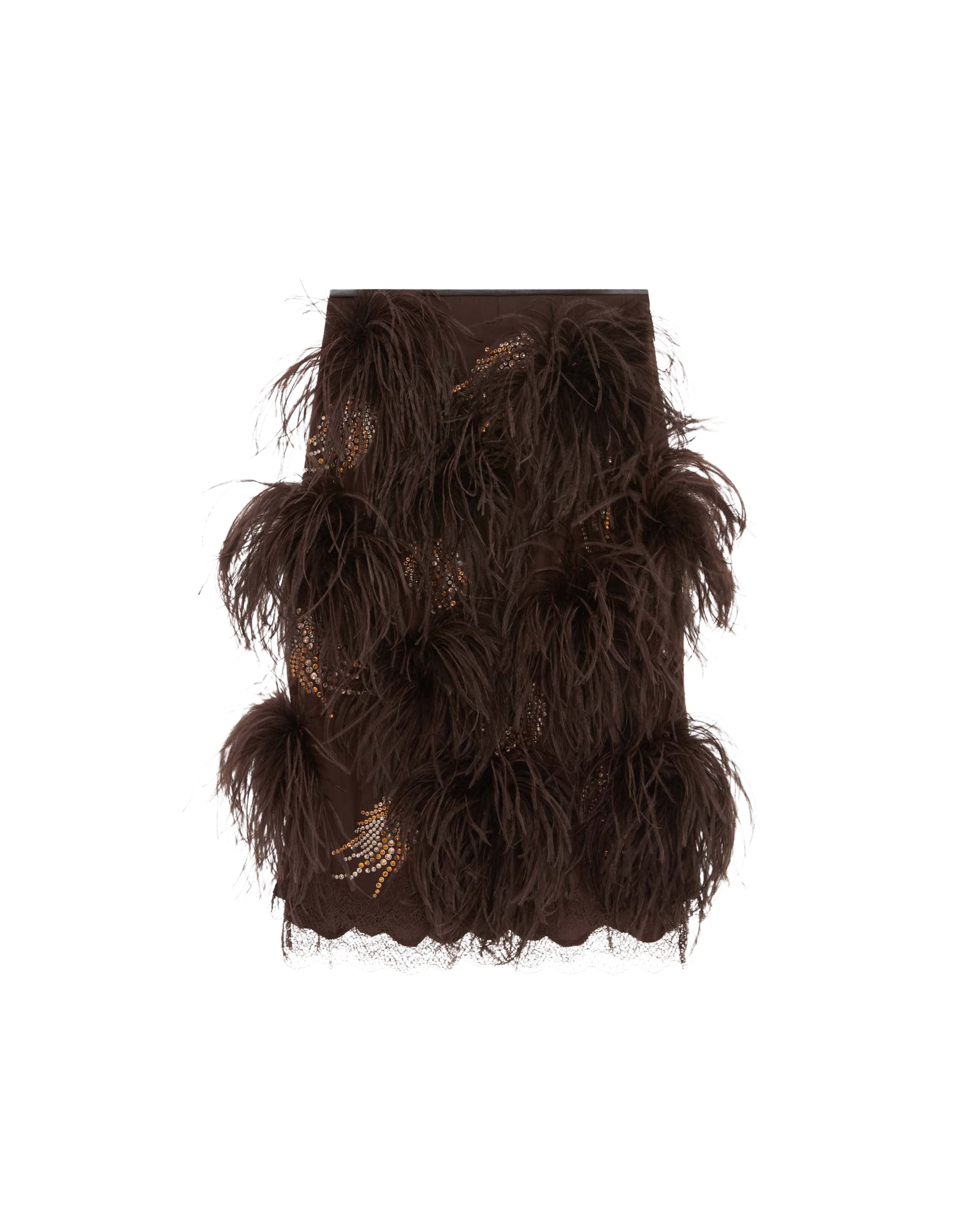 Elevate your elegance in this 16 Arlington Skirts from the luxury feather dress edit