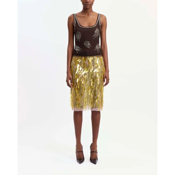 16Arlington Emilia Midi Skirt, view 2