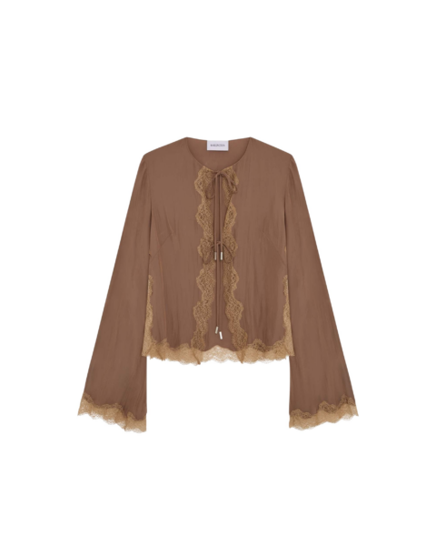Elevate your elegance in this 16 Arlington Knitwear from the luxury feather dress edit