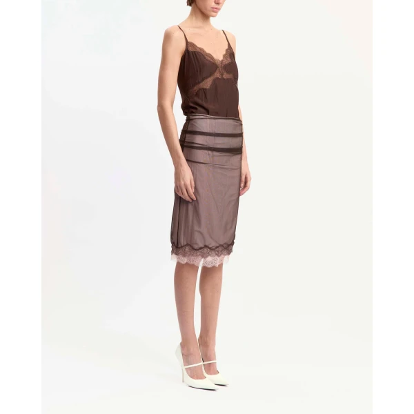 16Arlington Hedda Midi Skirt, view 3