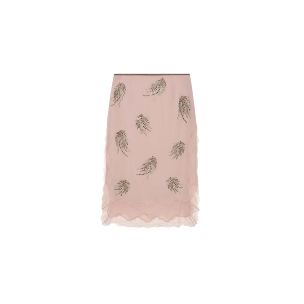 Elevate your elegance in this 16 Arlington Skirts from the luxury feather dress edit