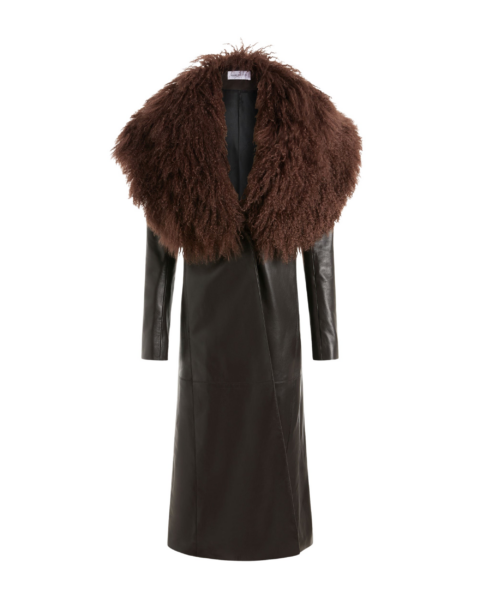 Elevate your elegance in this 16 Arlington Coats from the luxury feather dress edit