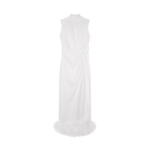 Elevate your elegance in this 16 Arlington Dresses from the luxury feather dress edit