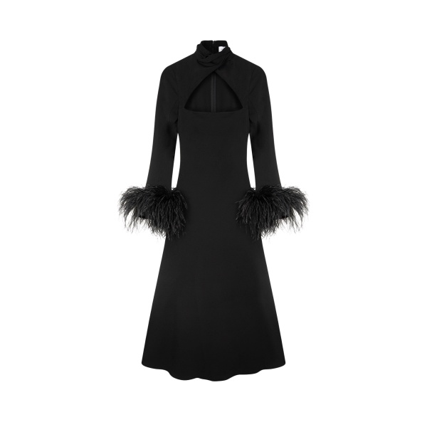Elevate your elegance in this 16 Arlington Dresses from the luxury feather dress edit