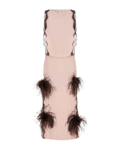 Elevate your elegance in this 16 Arlington Dresses from the luxury feather dress edit