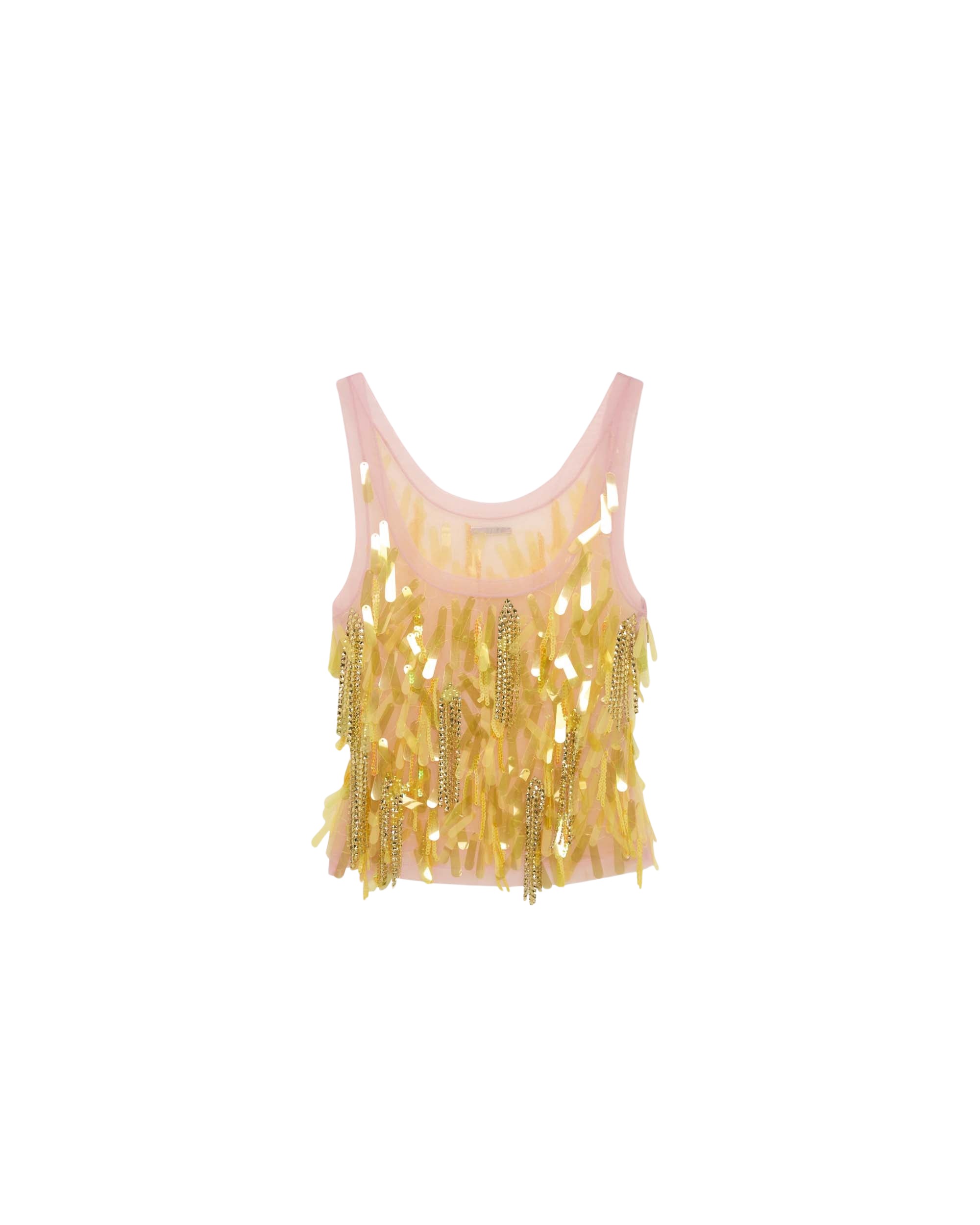 Elevate your elegance in this 16 Arlington Tops from the luxury feather dress edit
