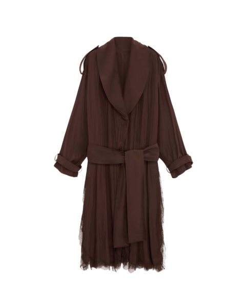Elevate your elegance in this 16 Arlington Coats from the luxury feather dress edit