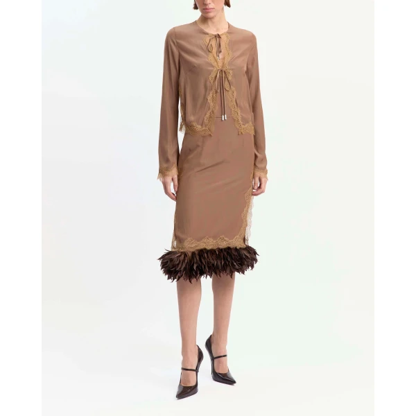 16Arlington Velino Midi Skirt, view 2