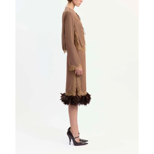16Arlington Velino Midi Skirt, view 3
