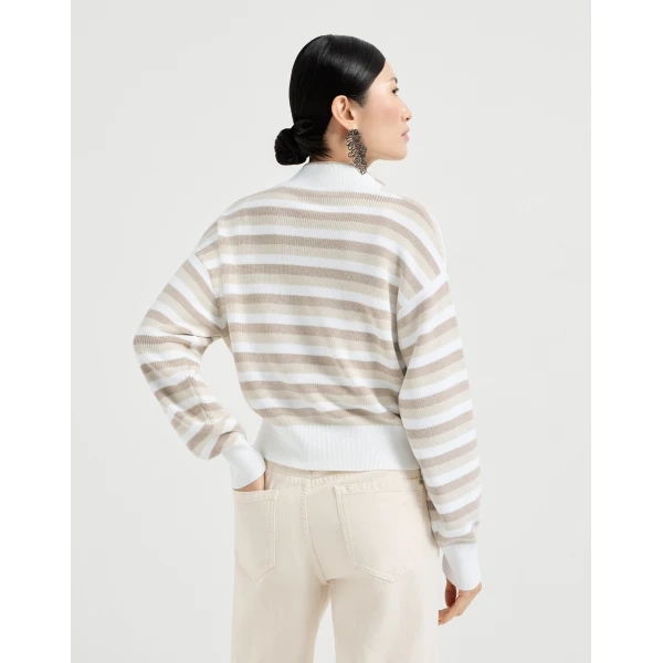 Brunello Cucinelli Cotton cardigan, view 3