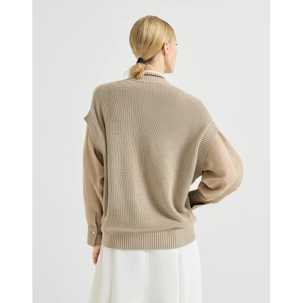 Brunello Cucinelli Cotton cardigan, view 3