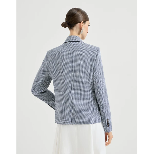 Brunello Cucinelli Houndstooth blazer, view 3