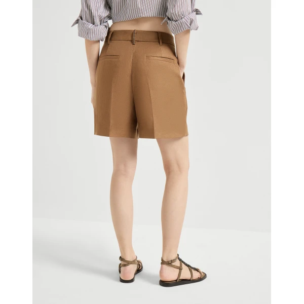 Brunello Cucinelli Sartorial shorts in Mou, view 3