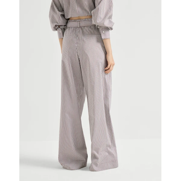 Brunello Cucinelli Loose Track trousers, view 3