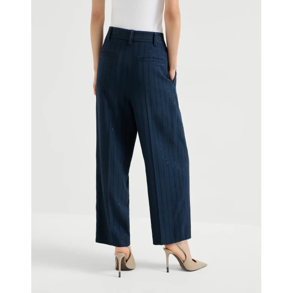 Brunello Cucinelli Slouchy trousers, view 3
