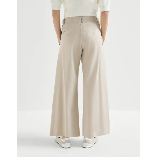 Brunello Cucinelli Couture interlock trousers in Beige, view 3