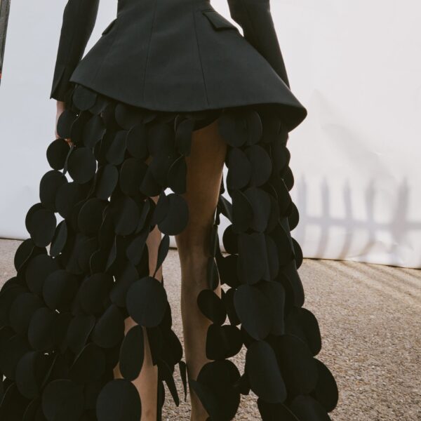 Awake Mode Asymmetric Volume-Contrast Jacket Black, view 3