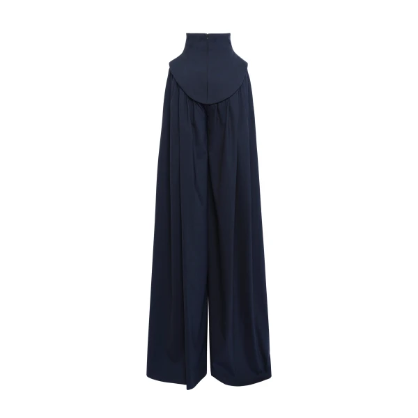 Awake Mode Basque Pleated Trousers Navy, view 4