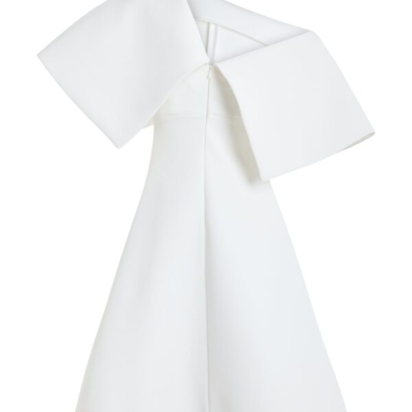Awake Mode Big Collar Dress White, view 6