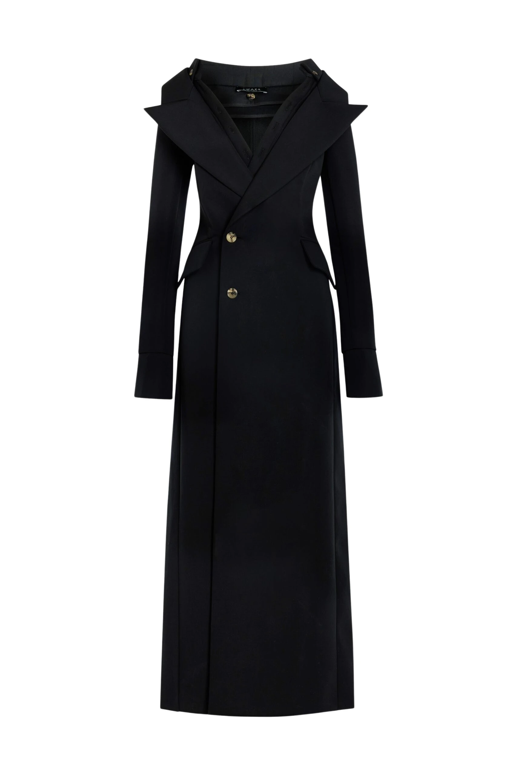 A.W.A.K.E.-MODE-Double-Breasted-Fitted-Off-Shoulder-Jacket-Dress-Black-scaled95150_nobg Awake Mode Double-Breasted Fitted Off-Shoulder Jacket Dress Black
